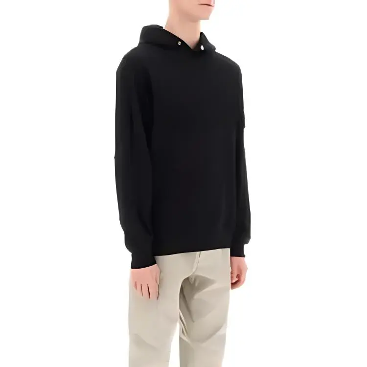 STONE ISLAND Compass badge Cotton Hoodie-5