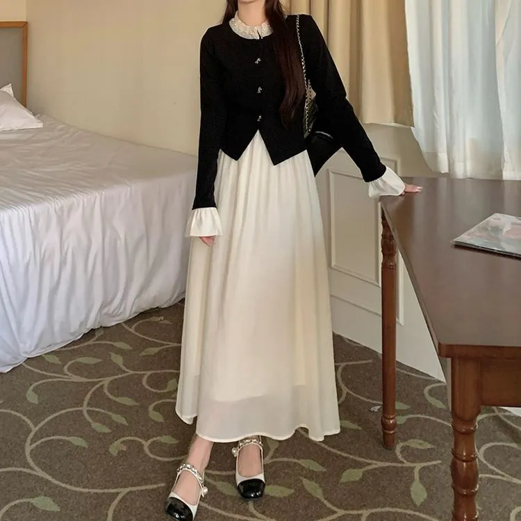 GULIANFEI Long Sleeved Dresses Women's Image Color-1