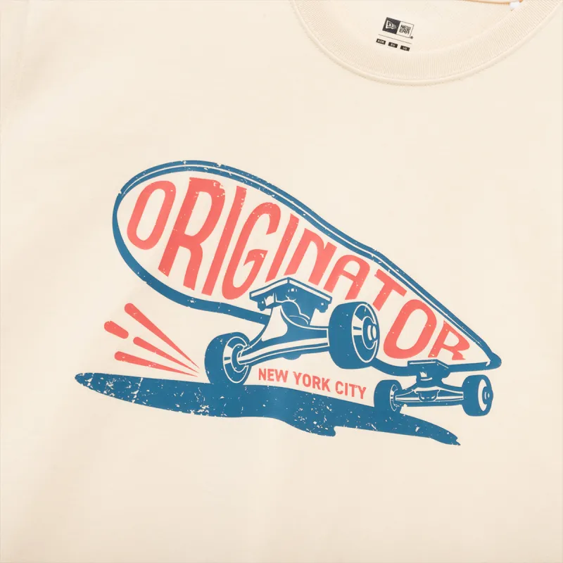 New Era SS24 T Shirt Unisex Pearl White-2