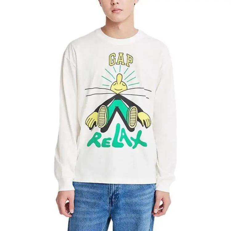 GAP T Shirts Unisex White-1