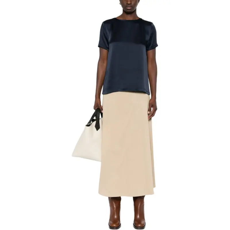 'S MAX MARA Crewneck Short Sleeved T Shirt-2