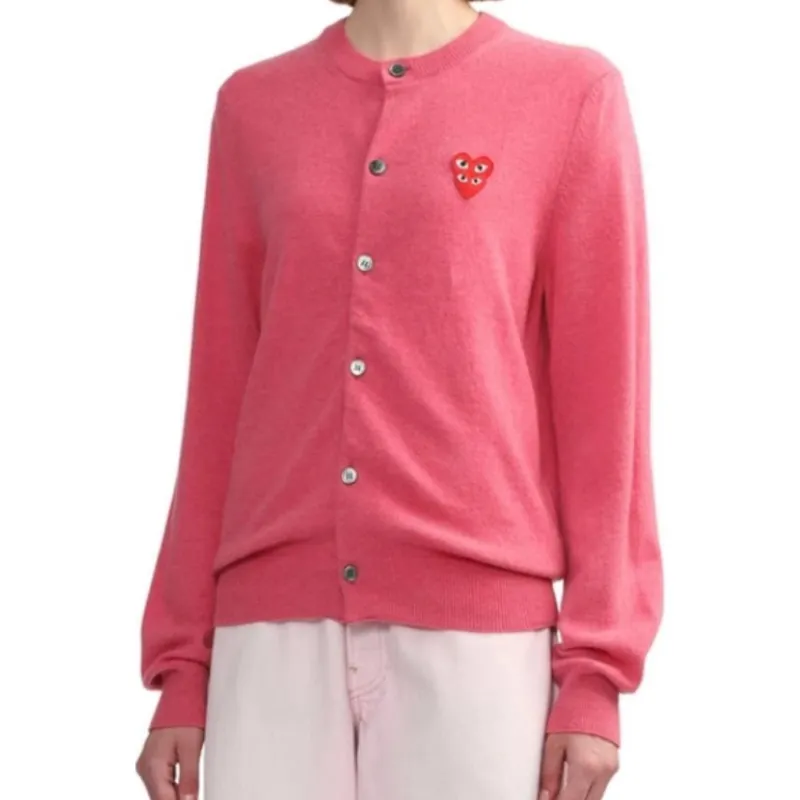 CDG Play Knitwear Women's Pink-3