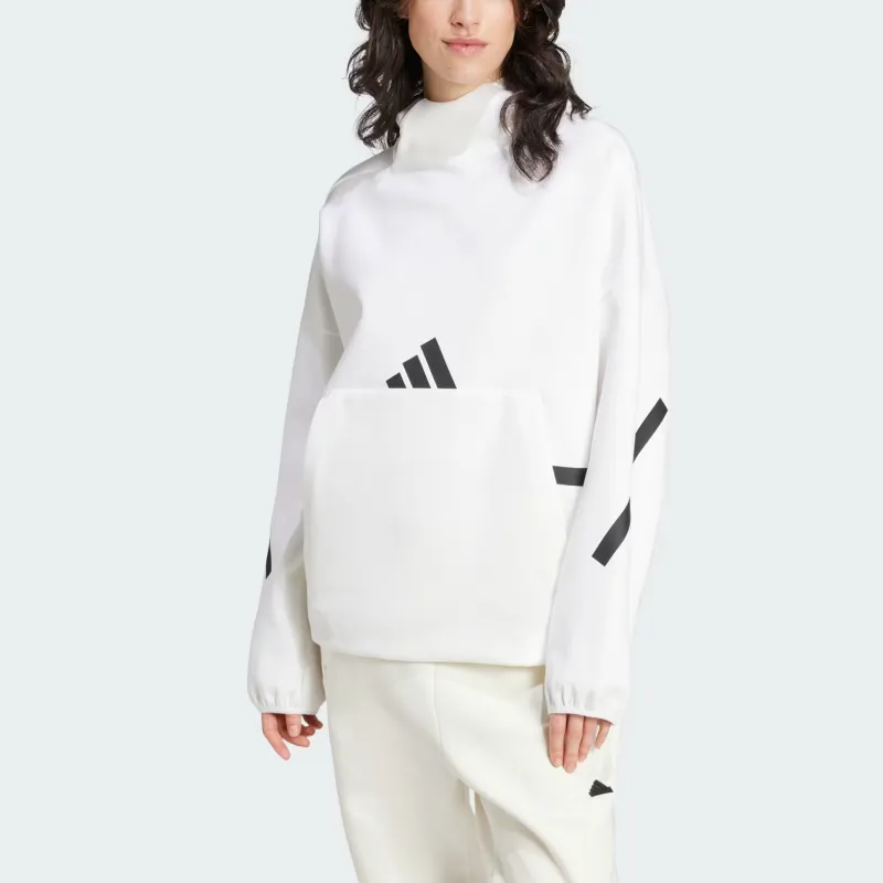 Adidas Z.N.E. FW24 Sweatshirt Women's White-1