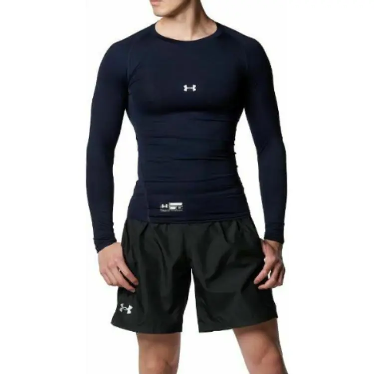 Under Armour T Shirts Men Midnight Blue-3
