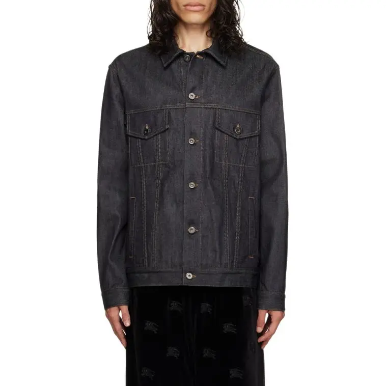 Burberry Logo patch Denim Jacket-1