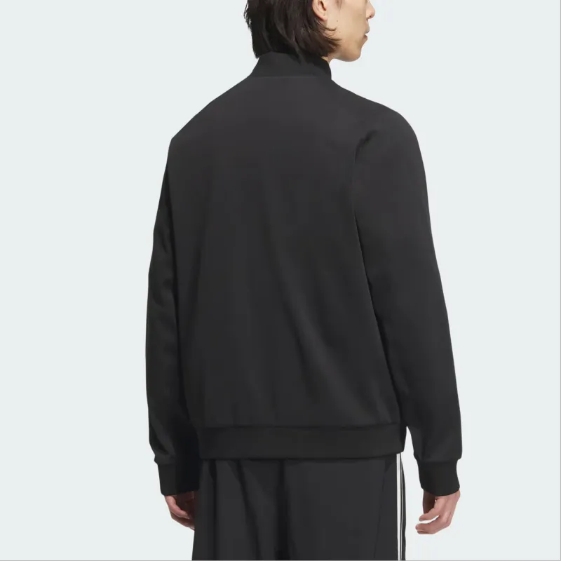 Adidas Track Jackets Coats Men's Black-3