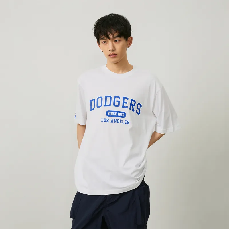 MLB College Style Series T Shirts Unisex White-6
