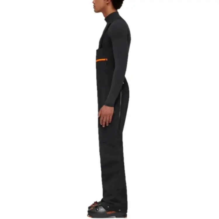 MAMMUT Ski Pants Men's Egret Orange-6