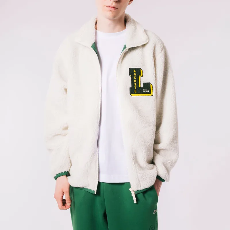 LACOSTE Jackets Men White-4
