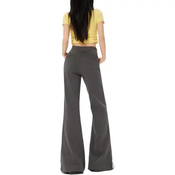 Wen Shan Casual Pants Women's Dark Gray