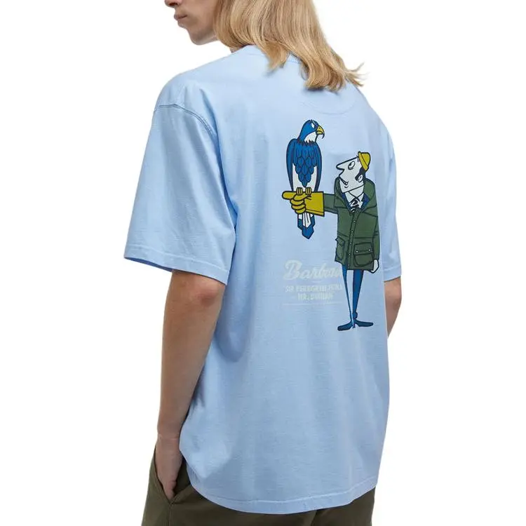 BARBOUR T Shirt Men's Light Blue-2