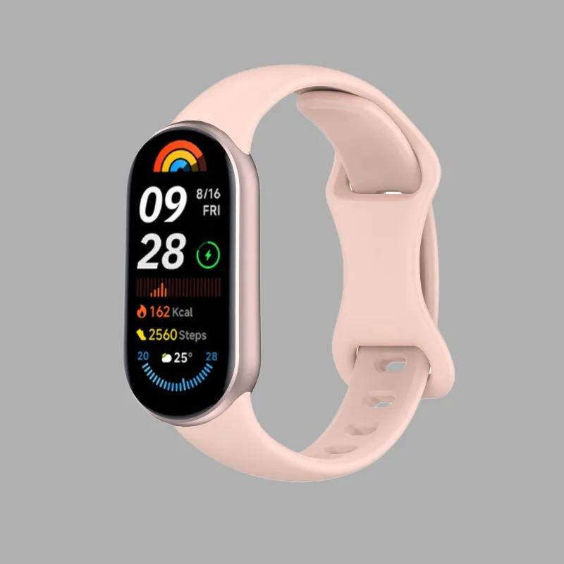 MUZHITIANKONG Xiaomi Compatibility Watch Band 213.7mm Silicone Material-3