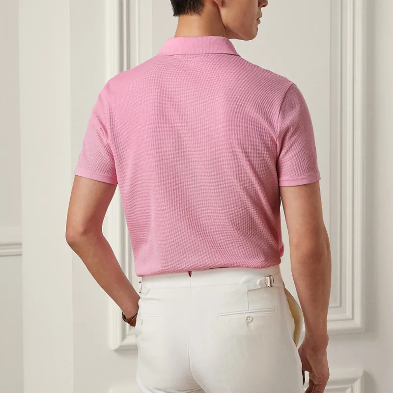 Ralph Lauren Purple Label SS23 Polo Shirt Men's Pink-2