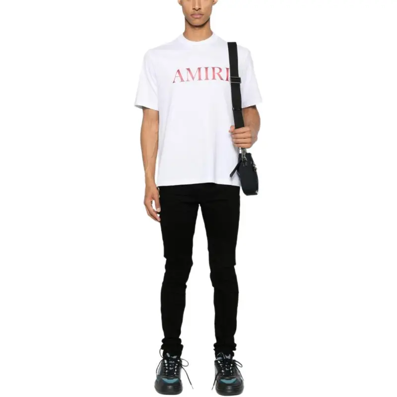 AMIRI Logo plaque Skinny Jeans-4