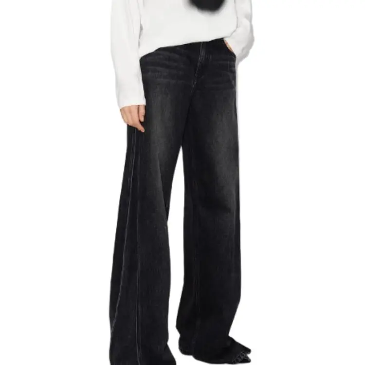 MO&CO Jeans Women's Denim Black-3