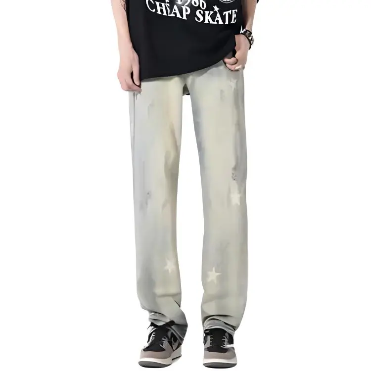 TESTUNG Jeans Unisex Yellow Mud-12