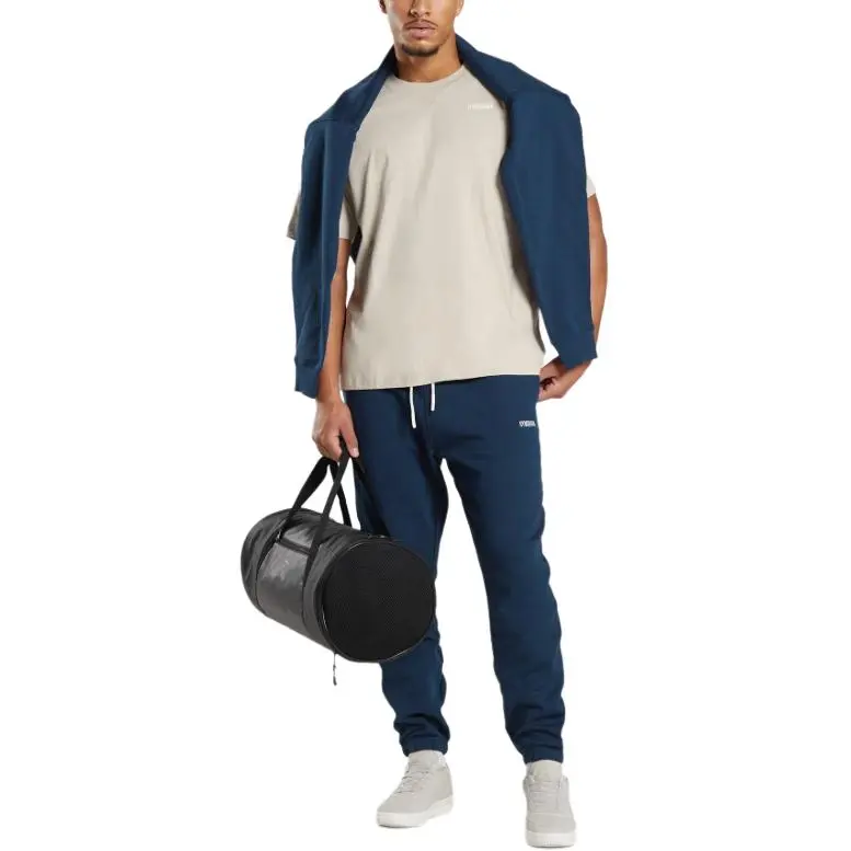GYMSHARK Rest Day Sweats T Shirt Men's Pebble Gray-2