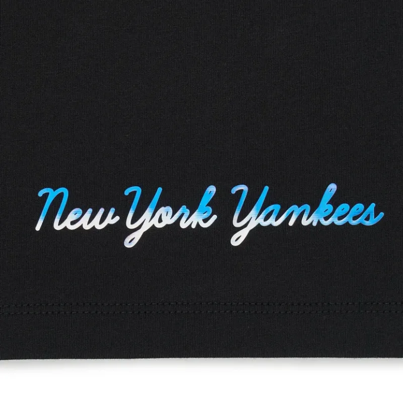 MLB New York Yankees T Shirts Women's Black-5