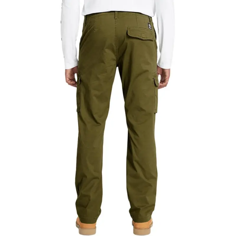 Timberland Cargo Pants Men's Dark Olive Green-3