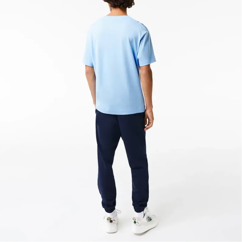 LACOSTE T Shirts Men Sky Blue-2