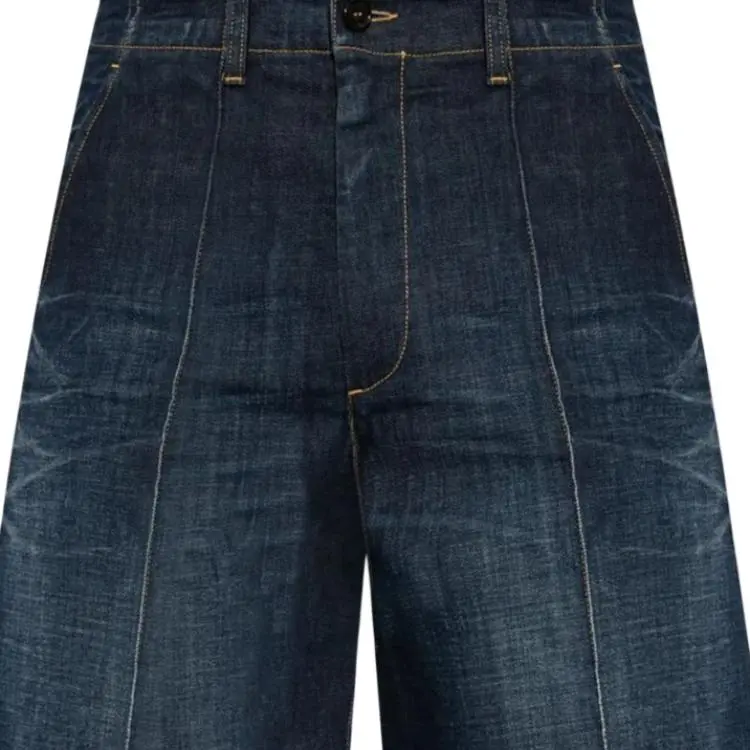 DSQUARED 2 Knee Length Denim Shorts-3