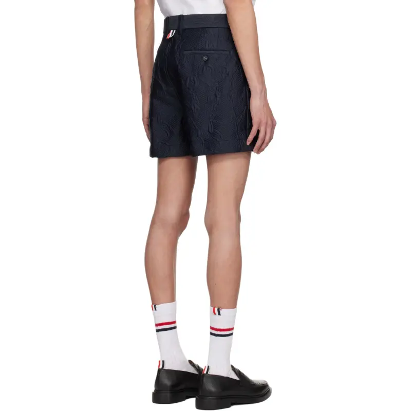 THOM BROWNE Jacquard Chino Short-1