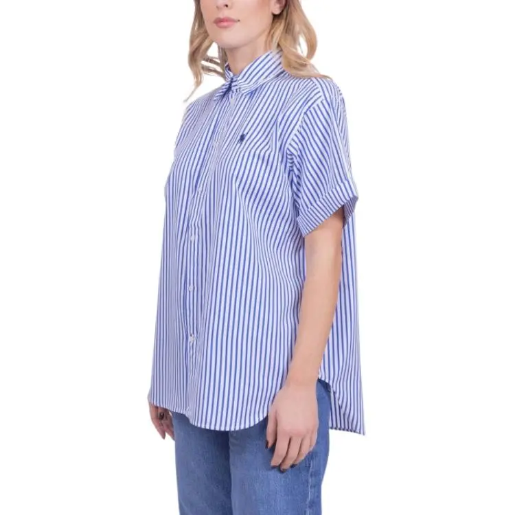 Polo Ralph Lauren Oversize Fit Striped Short Sleeve Shirt-2