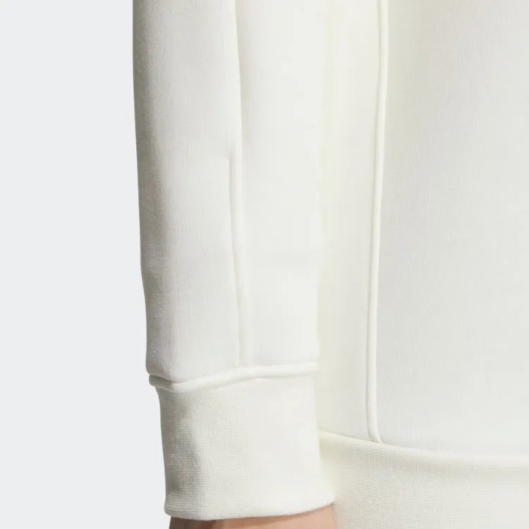 adidas W Pm Crew Knit Pullover Long-Sleeve Sweatshirt White-4