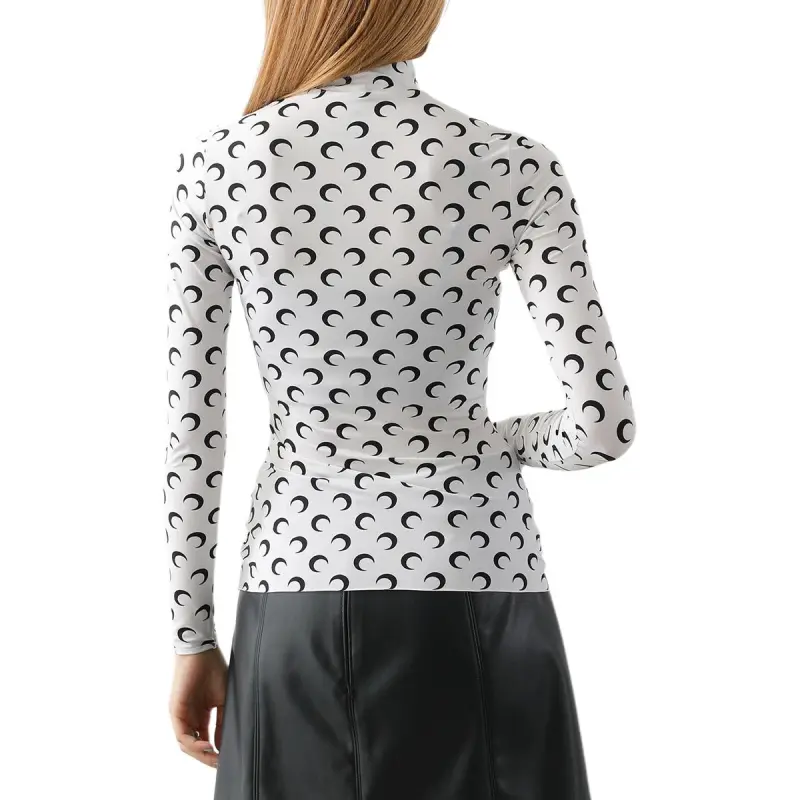 Marine Serre T-Shirt Women's White-1