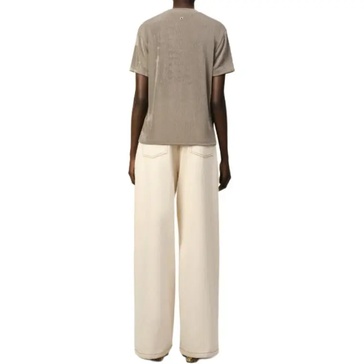 AMIPARIS Paris Rib Jersey Short Sleeve T Shirt-3