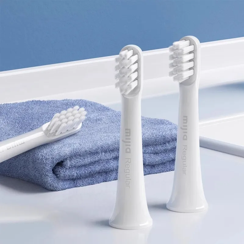 MI Compatible With T100 Toothbrush Heads Soft Bristles Gum Protection For Healthy Teeth-1