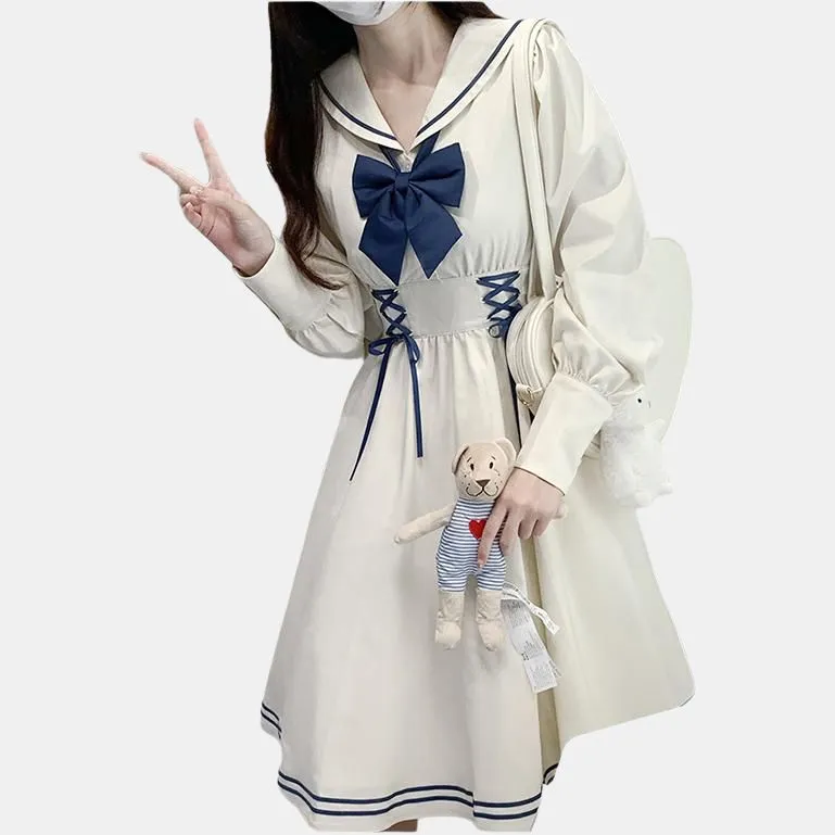 LALAJK Long Sleeved Dresses Women's-13