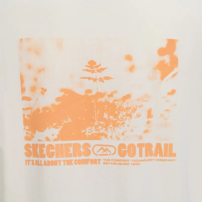Skechers Sportlife T Shirt Women's Cream Ecru-5