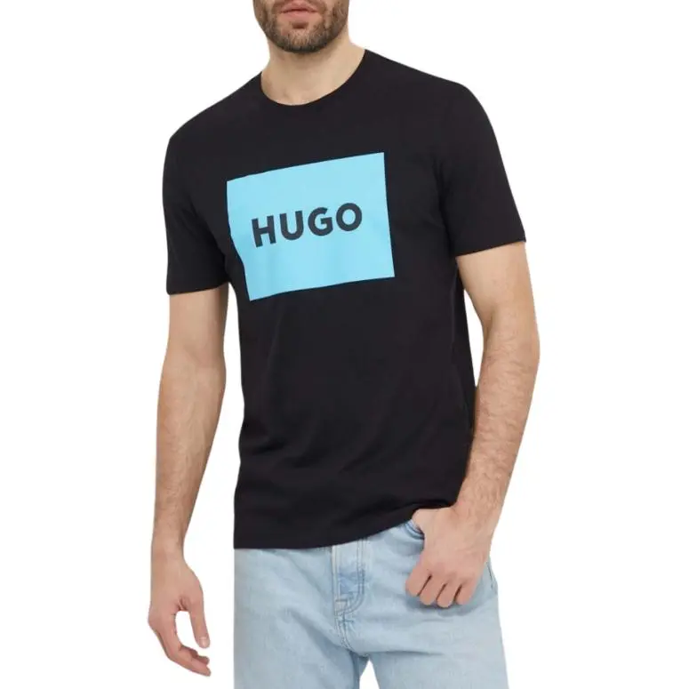 HUGO BOSS T Shirts Men Black-4