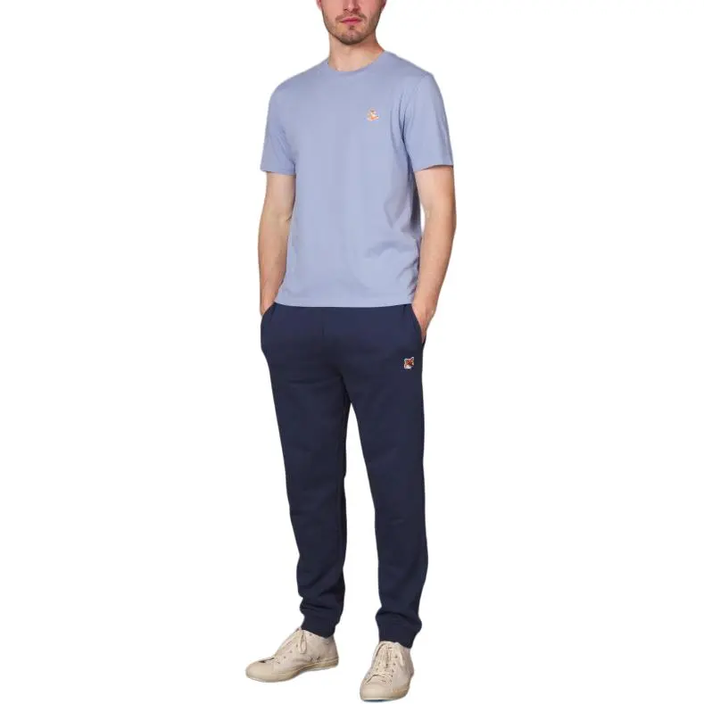 Maison Kitsune Chillax Fox Patch Crewneck T Shirt-1