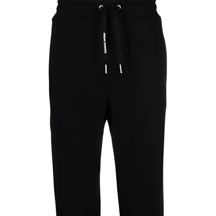 ARMANI EXCHANGEAE SS23 Knitted Sweatpants Men's Black-4
