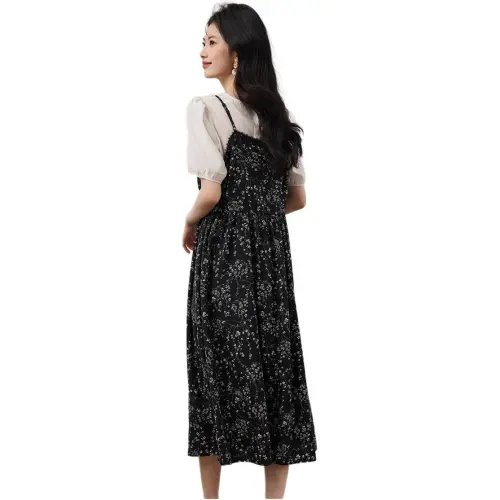 XINFEIYU Short Sleeved Dress Women's