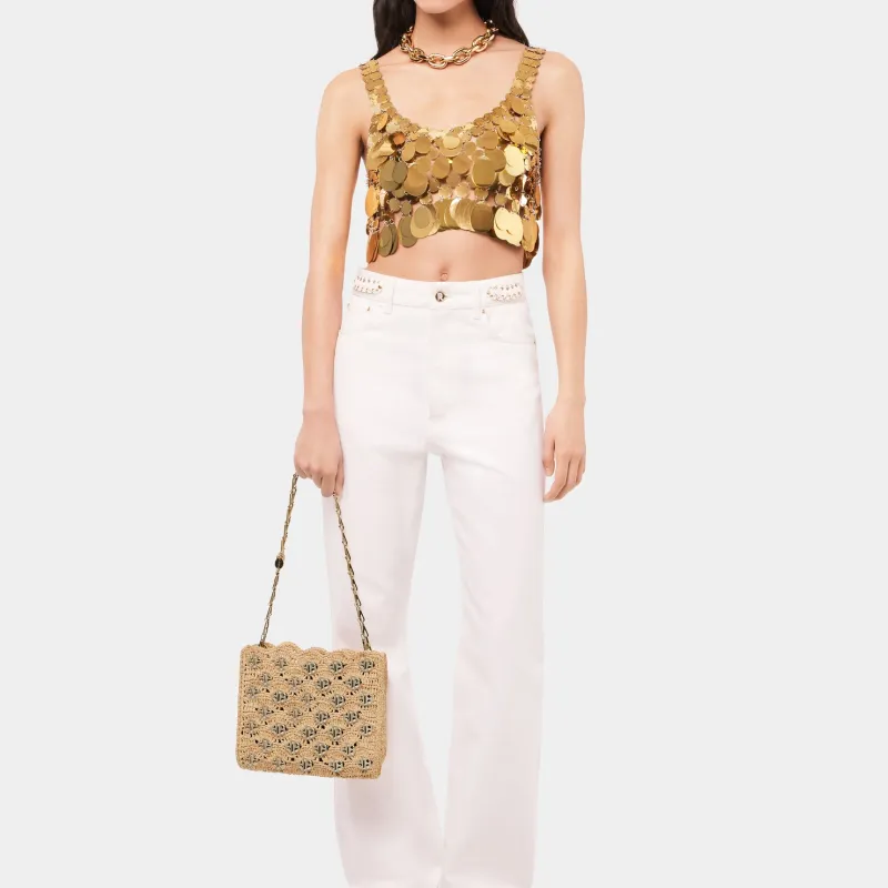 Paco Rabanne Iconic 1969 Chain Linked Shoulder Bag-3