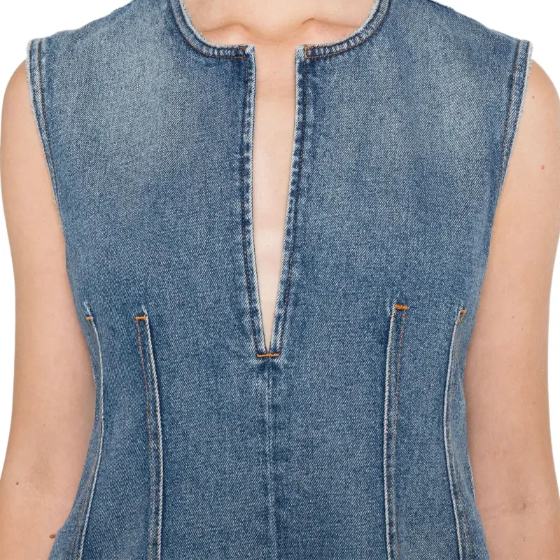 Stella McCartney Denim Mini Dress-4