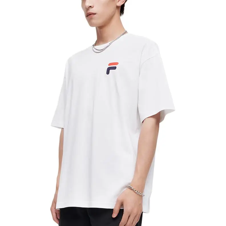 FILA FUSION FOB Series T Shirt Unisex Standard White-1