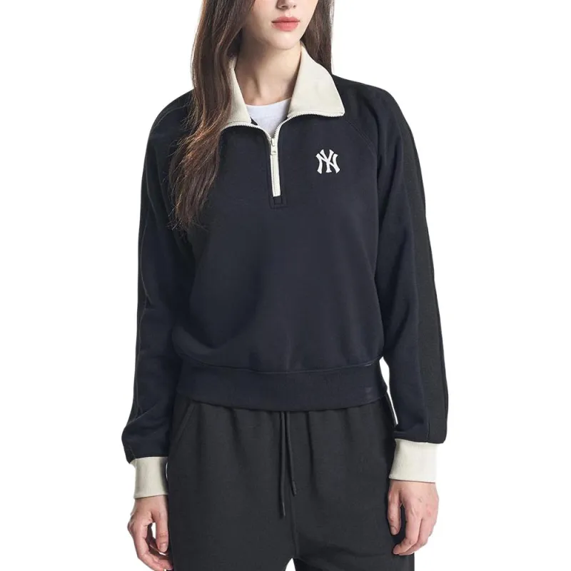 MLB New York Yankees Sweatshirt Women's Black-2