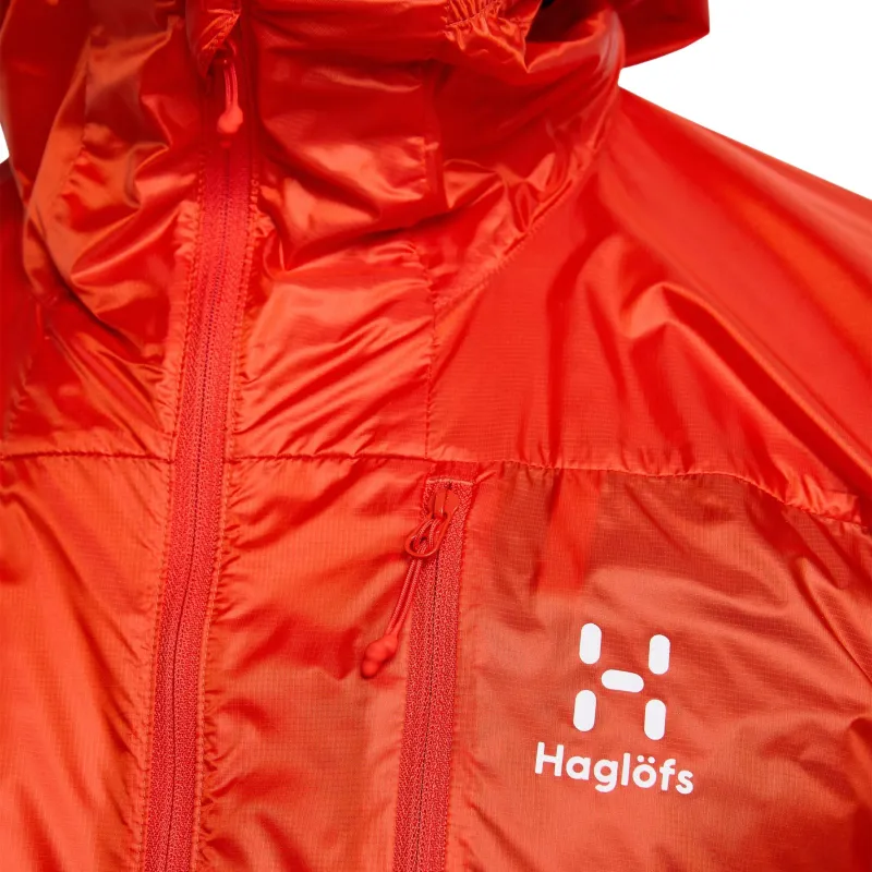 HAGLÖFS L.I.M Shield Hood Jackets & Coats Men's Red-5