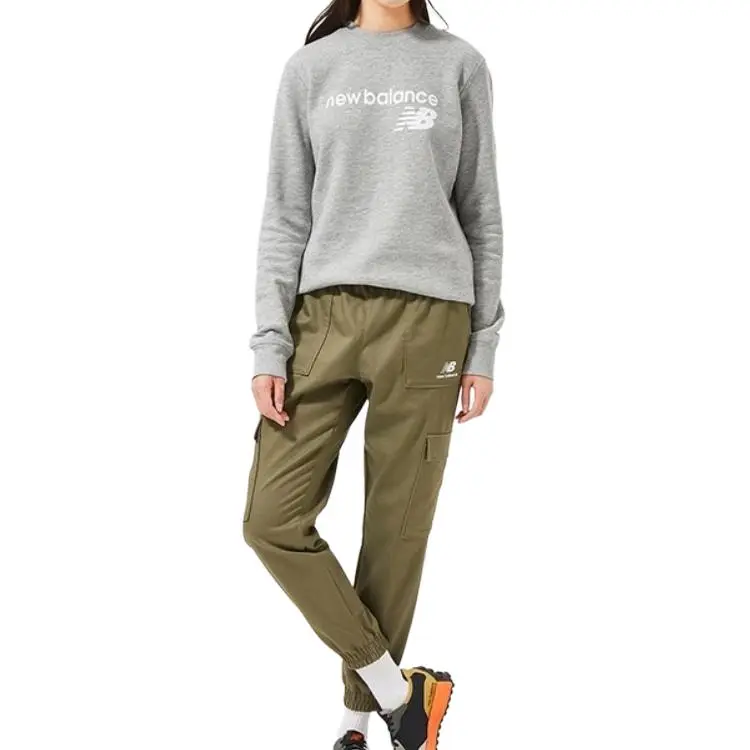 New Balance Leisure Life Sweatshirts Women's Gray-2