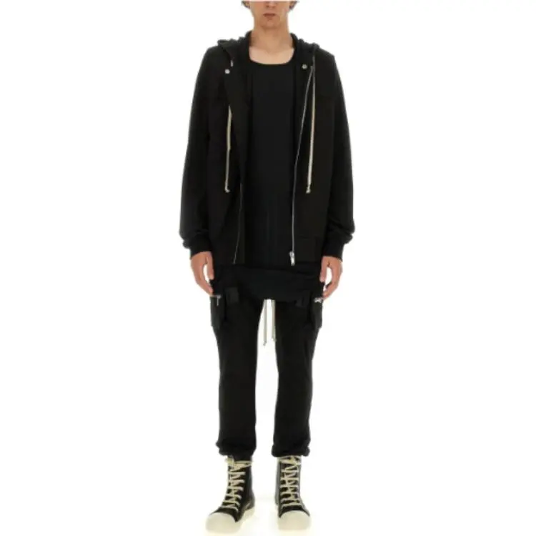 RICK OWENS Tapered Leg Drawstring Cargo Pants-3