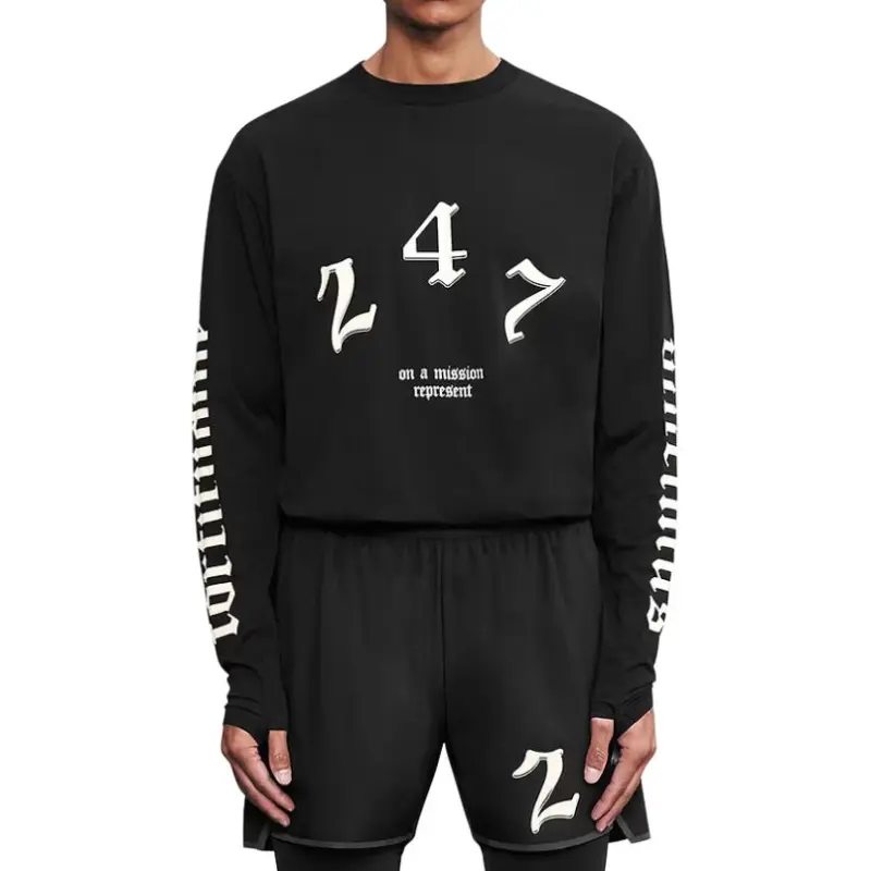 REPRESENT T Shirts Men Black-2