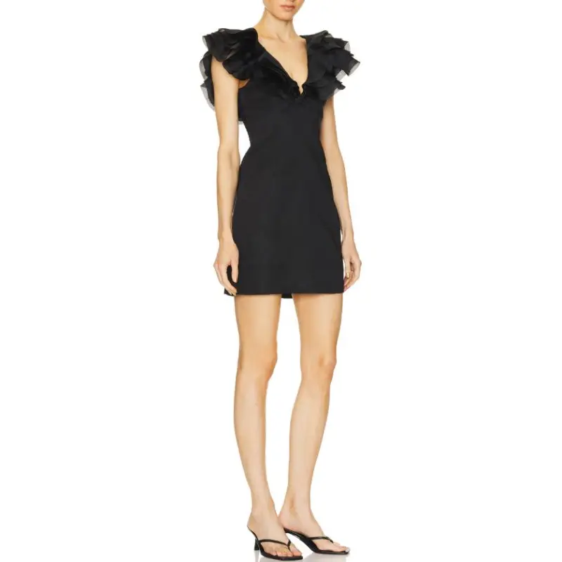 Aje Sleeveless Dress Women's Black-2