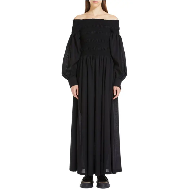 MaxMara Off Shoulder Long Sleeved Dress-2