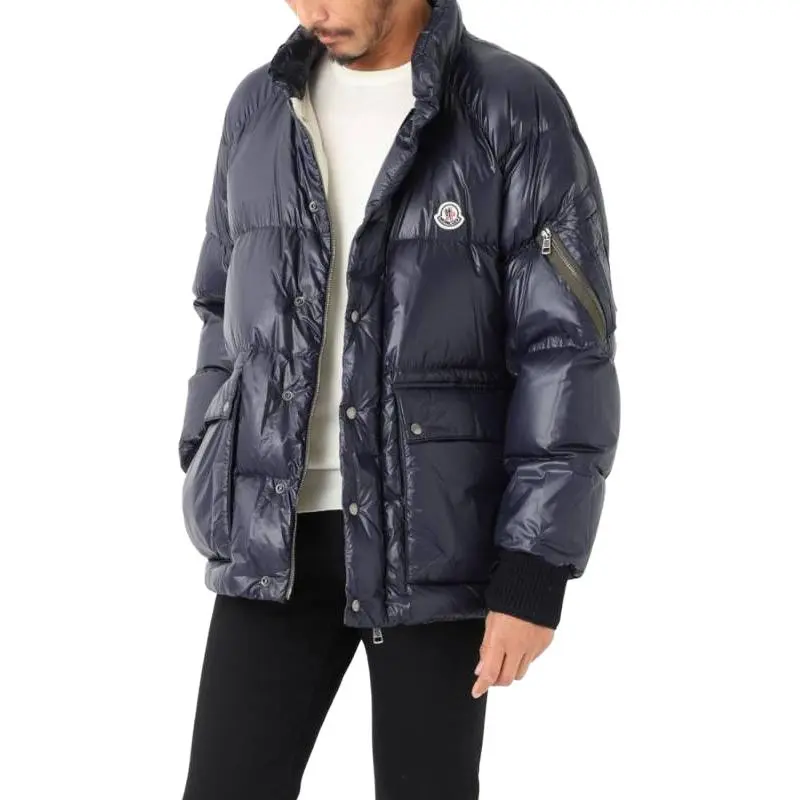 Moncler Down Jacket Men's Marine Blue-4