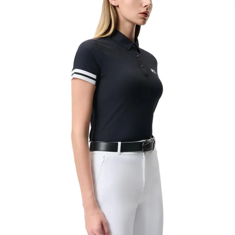 FILA Golf Series Polo Shirt Women's Legend Blue-3