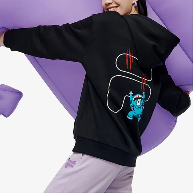 FILA FUSION FOB Sweatshirt Unisex Pitch Black-2